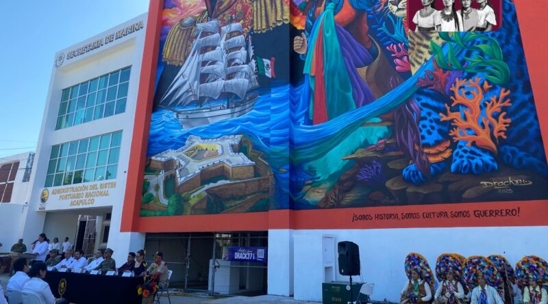 DEVELACIÓN DEL MURAL “GUERRERO NÁUTICO”