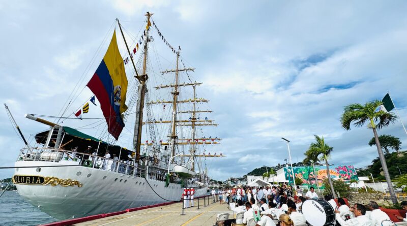 LLEGADA DE BUQUE “ARC GLORIA” DE LA ARMADA DE LA REPÚBLICA DE COLOMBIA