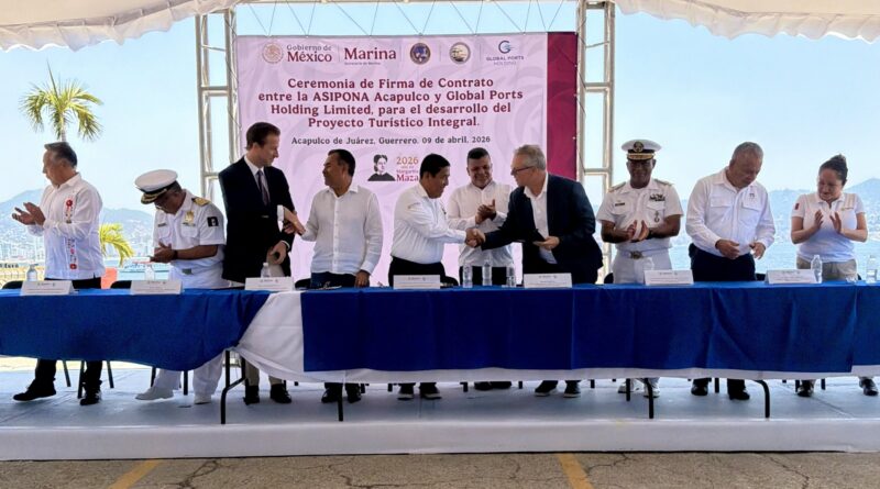 ASIPONA Acapulco consolida alianza estratégica con la empresa Global Ports Holding Limited para impulsar el Proyecto Turístico Integral