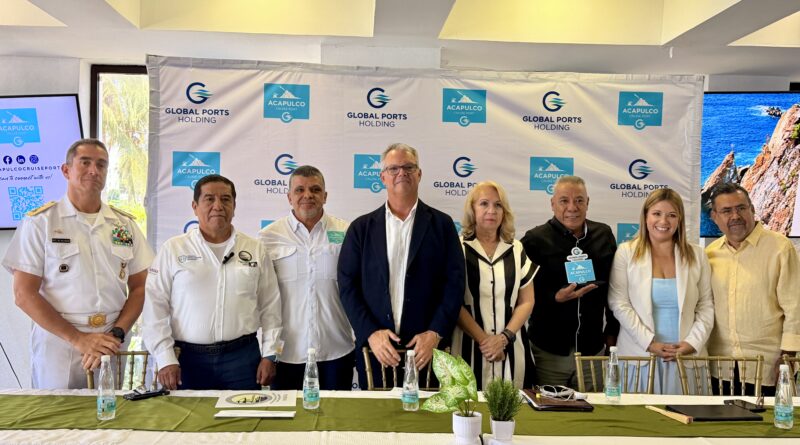 Global Ports Holding presenta la nueva identidad de Acapulco Cruise Port como parte del avance del Proyecto Turístico Integral
